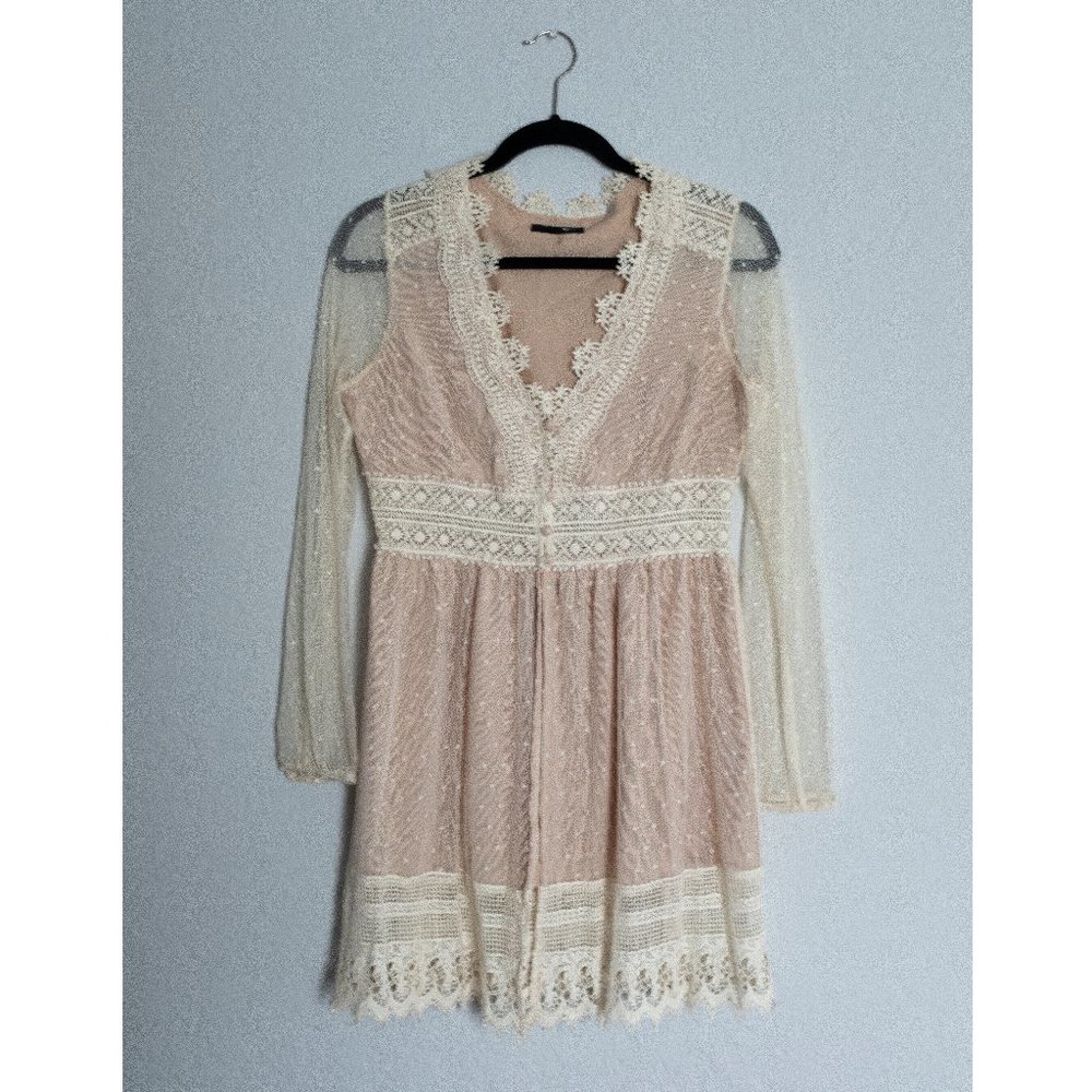 Modcloth Ryu Antique Boho Clock Shop Cardigan